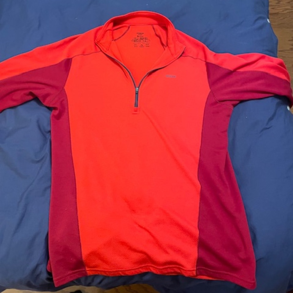 Patagonia Mens Capilene Zip Neck Pullover Baselayer